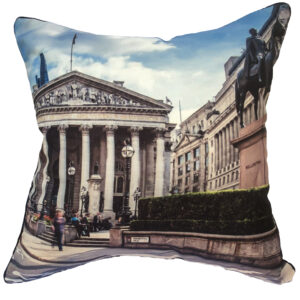 Original London Stock Exchange (18″  x 18″) Pillow