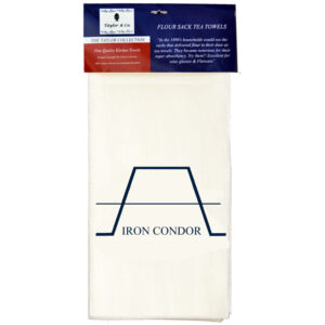 Iron Condor Flour Sack Tea Towels. (Pack of 6)