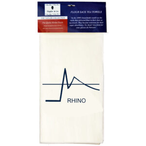 Rhino Options Spread Flour Sack Tea Towels. (Pack of 6)
