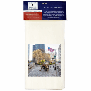 Wall Street Flour Sack Tea Towels. (Pack of 6)