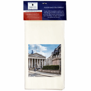 Original London Stock Exchange Flour Sack Tea Towels. (Pack of 6)