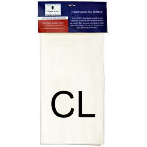 CL WTI Crude Oil Flour Sack Tea Towels. (Pack of 6)