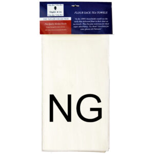 NG Natural Gas Flour Sack Tea Towels. (Pack of 6)