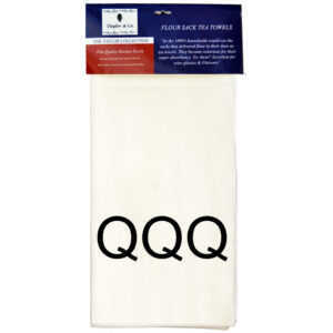 QQQ Nasdaq Flour Sack Tea Towels. (Pack of 6)