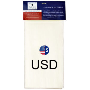 USD Flour Sack Tea Towels. (Pack of 6)