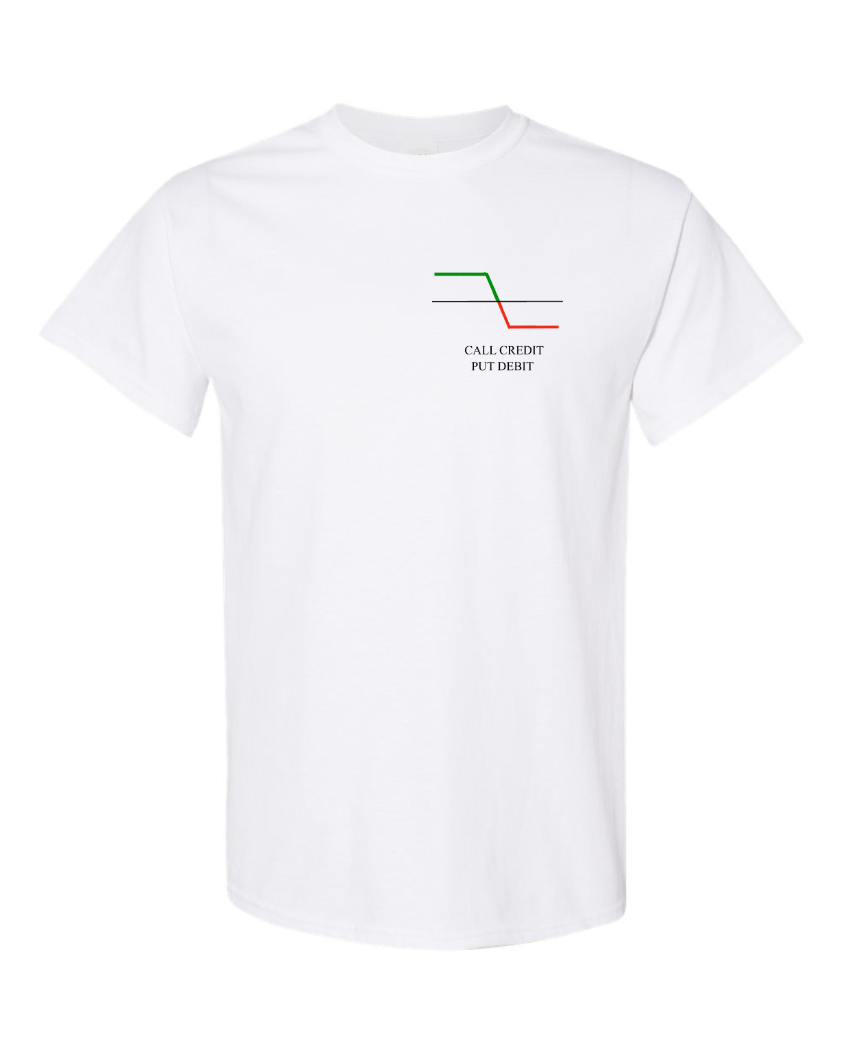 Call Credit Put Debit Options Spread T shirt - Image 8