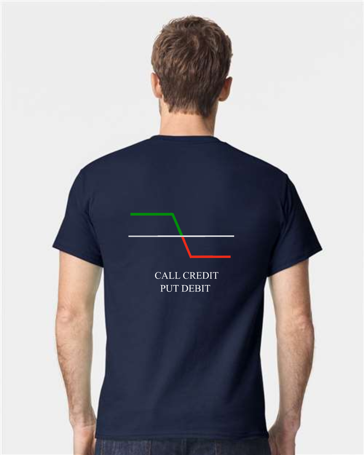 Call Credit Put Debit Options Spread T shirt - Image 3