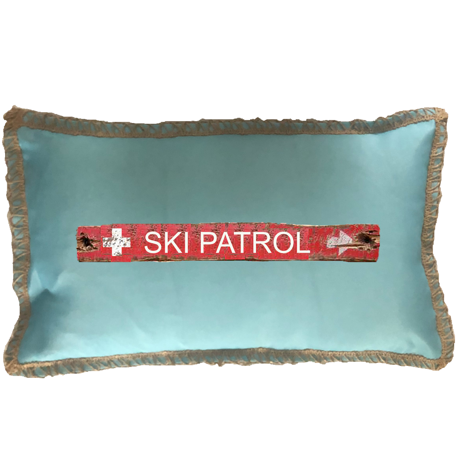 Ski Patrol Pillow