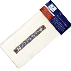 Ski God’s Tavern Flour Sack Tea Towels. (Pack of 6)