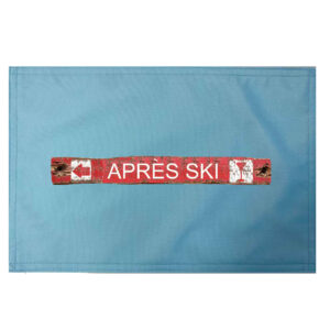 Apres Ski Placemats. Indoor/Outdoor. 12″ x 18″ (Set of 4)