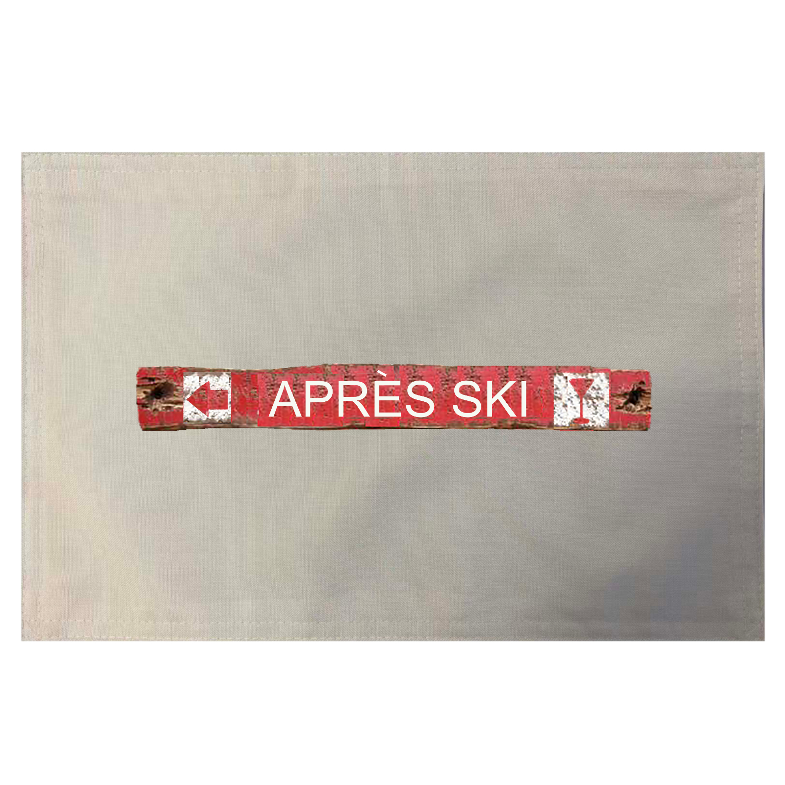 Apres Ski Placemats. Indoor/Outdoor. 12" x 18" (Set of 4) - Image 4