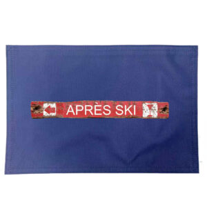 Apres Ski Placemats. Indoor/Outdoor. 12″ x 18″ (Set of 4)