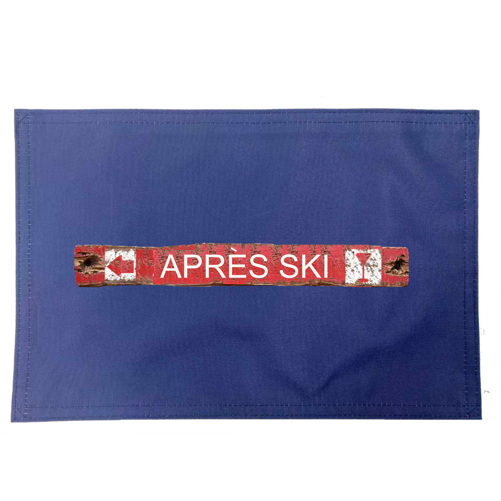 Apres Ski Placemats. Indoor/Outdoor. 12" x 18" (Set of 4) - Image 2