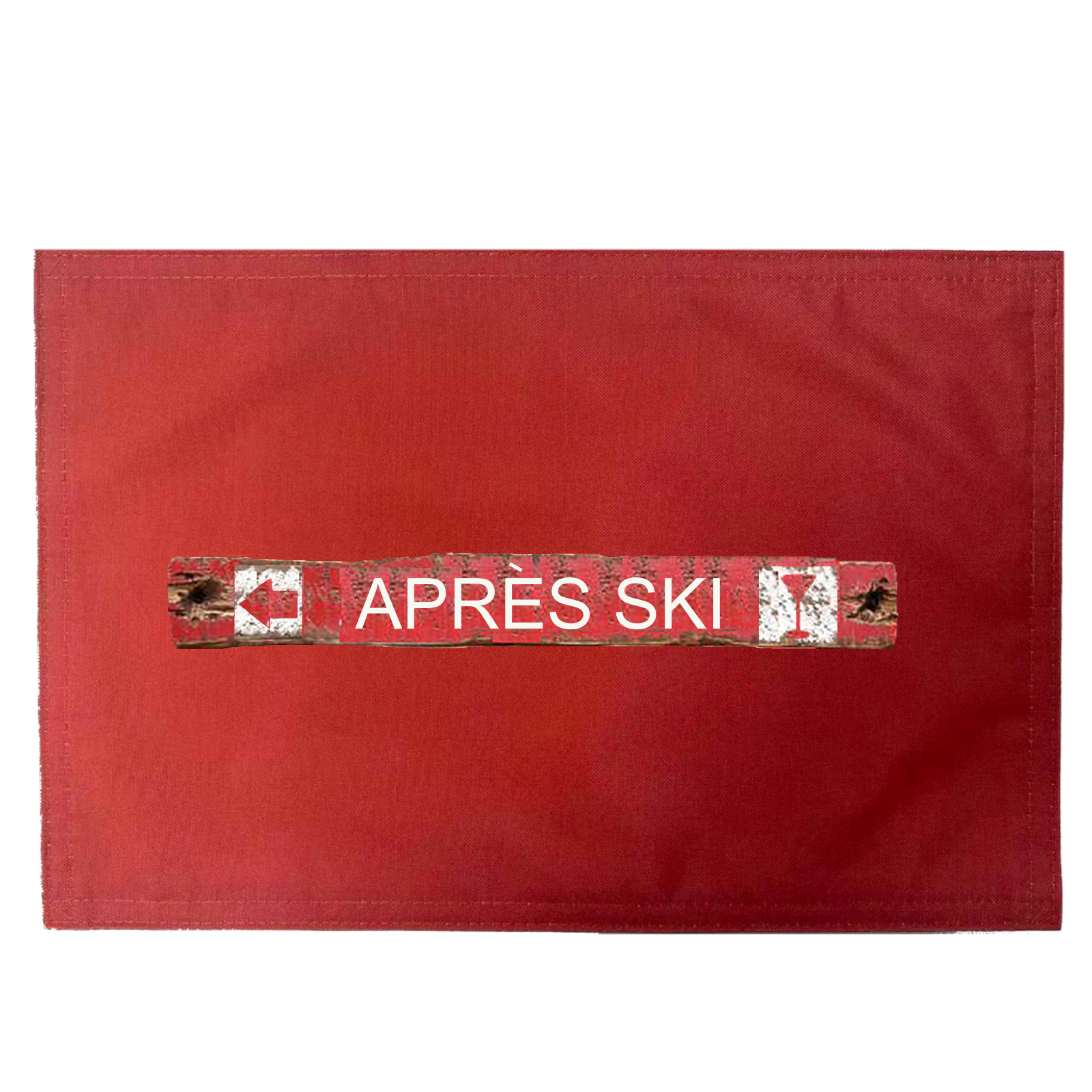 Apres Ski Placemats. Indoor/Outdoor. 12" x 18" (Set of 4) - Image 3