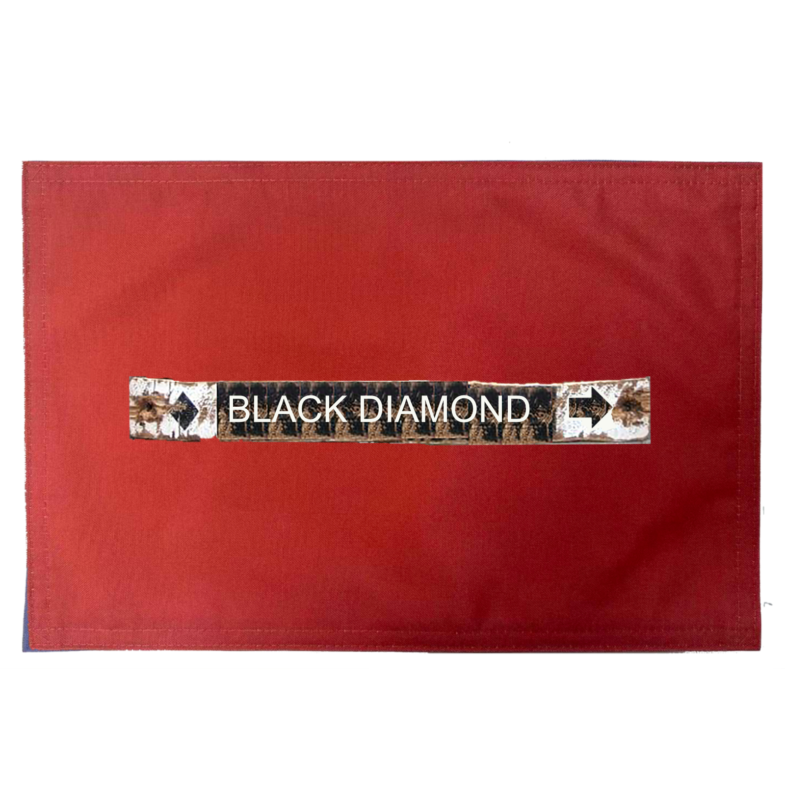 Black Diamond Placemats. Indoor/Outdoor. 12" x 18" (Set of 4) - Image 4