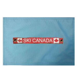 Ski Canada Placemats. Indoor/Outdoor. 12″ x 18″ (Set of 4)