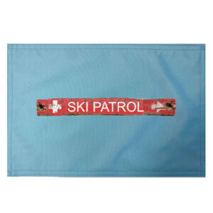 Ski Patrol Placemats. Indoor/Outdoor. 12″ x 18″ (Set of 4)
