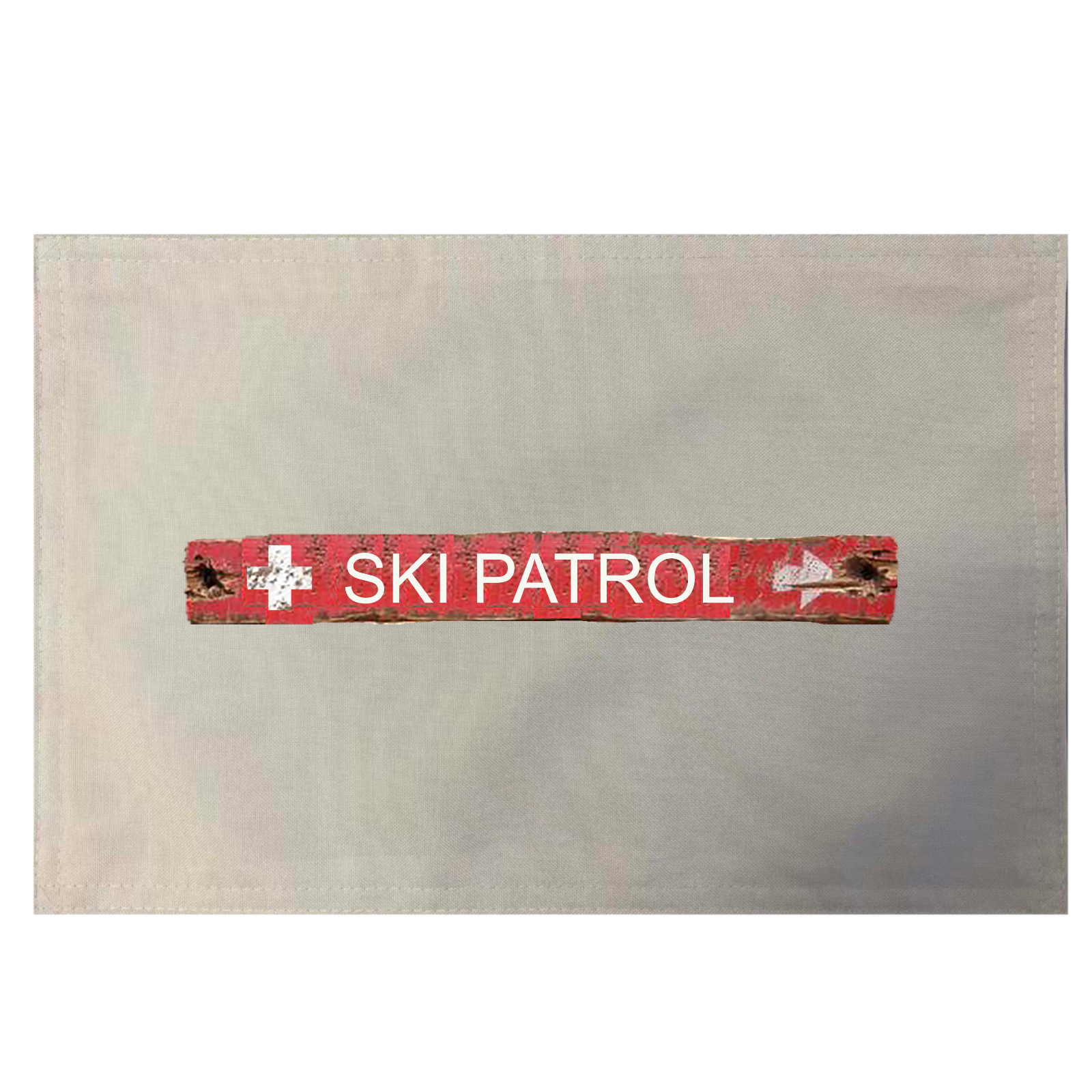 Ski Patrol Placemats. Indoor/Outdoor. 12" x 18" (Set of 4) - Image 4