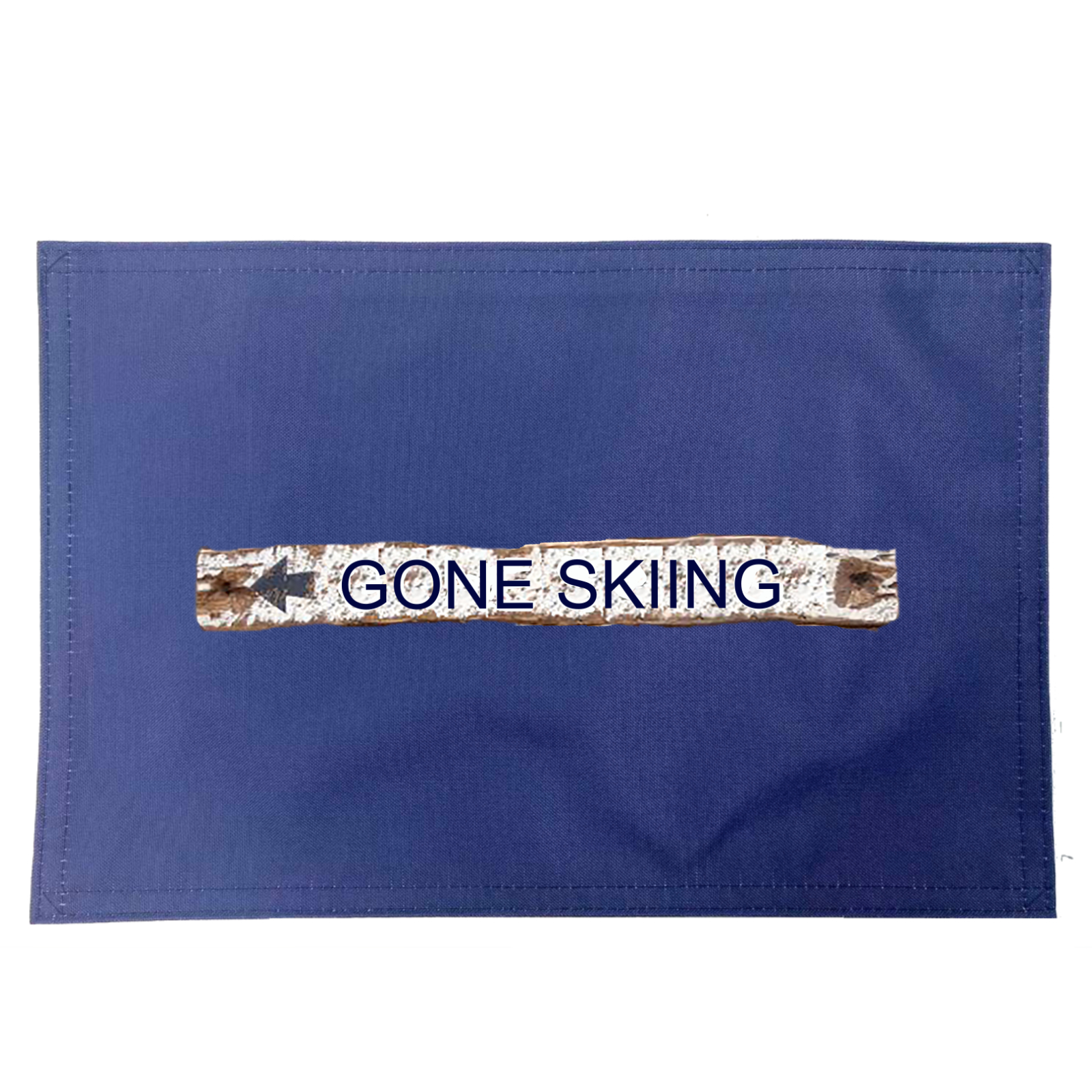 Gone Skiing Placemats. Indoor/Outdoor. 12" x 18" (Set of 4) - Image 3