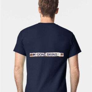 Gone Skiing Skiers T Shirt