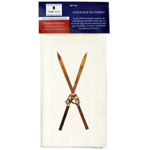 Vintage Skis Flour Sack Tea Towels. (Pack of 6)