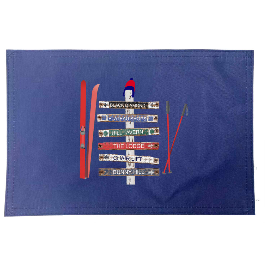 Ski Signs Placemats
