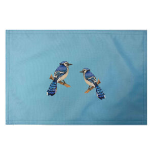 Blue Jays Placemats. Indoor/Outdoor. 12″ x 18″ (Set of 4)