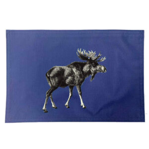 Moose Placemats 12″ x 18″ (Set of 4)