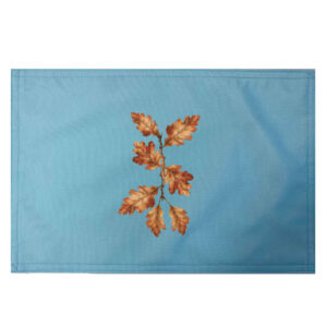 Oak Leaves Placemats. Indoor/Outdoor. 12″ x 18″ (Set of 4)