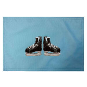Skates Placemats. Indoor/Outdoor. 12″ x 18″ (Set of 4)