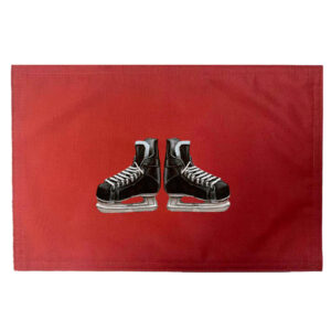 Skates Placemats. Indoor/Outdoor. 12″ x 18″ (Set of 4)