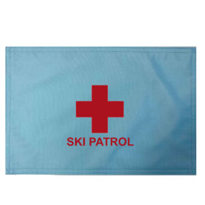 Ski Patrol Placemats. Indoor/Outdoor. 12″ x 18″ (Set of 4)