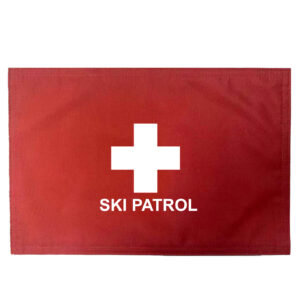 Ski Patrol Placemats. Indoor/Outdoor. 12″ x 18″ (Set of 4)
