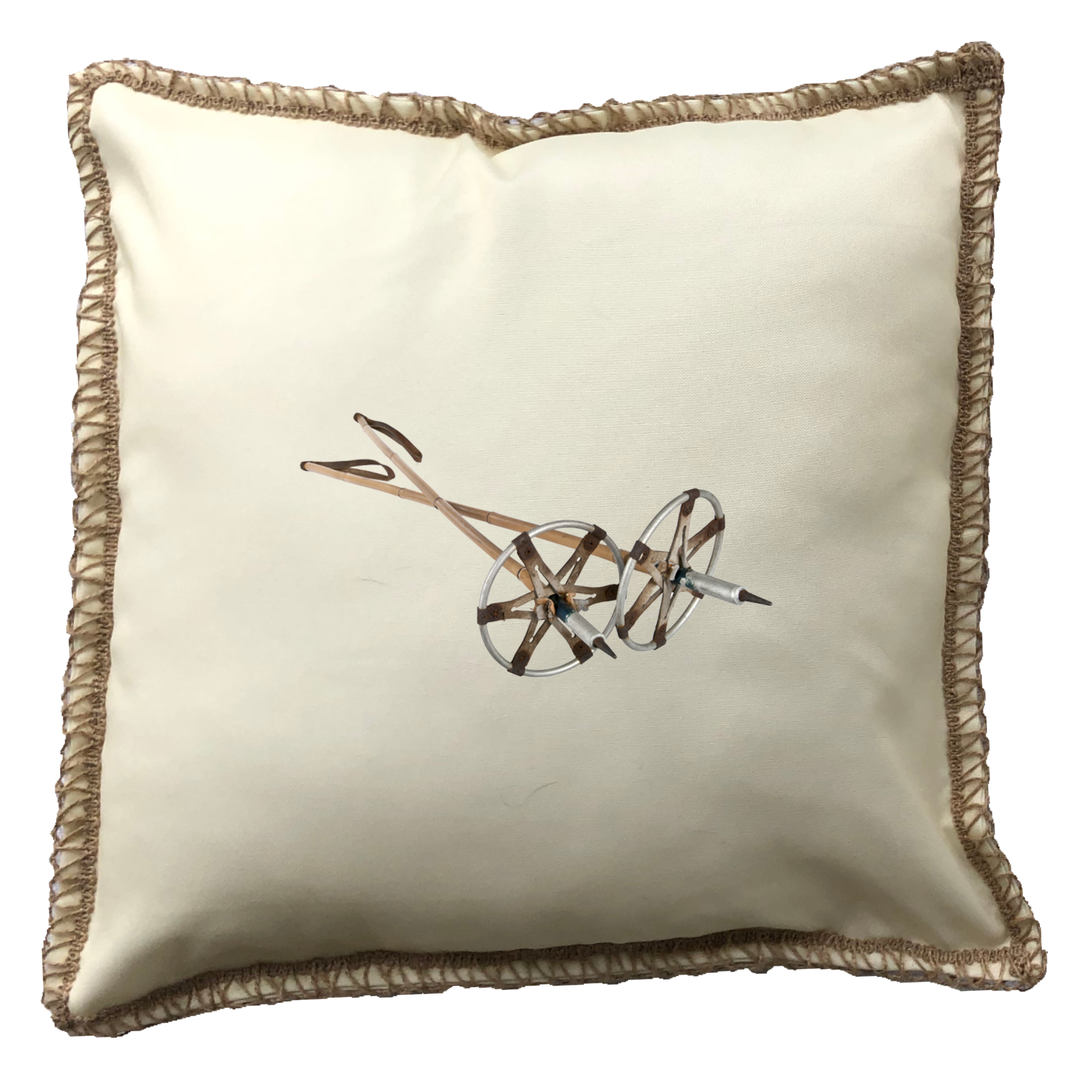 Ski poles Pillow