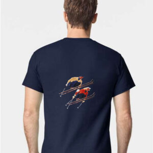 Vintage Skiers T Shirt